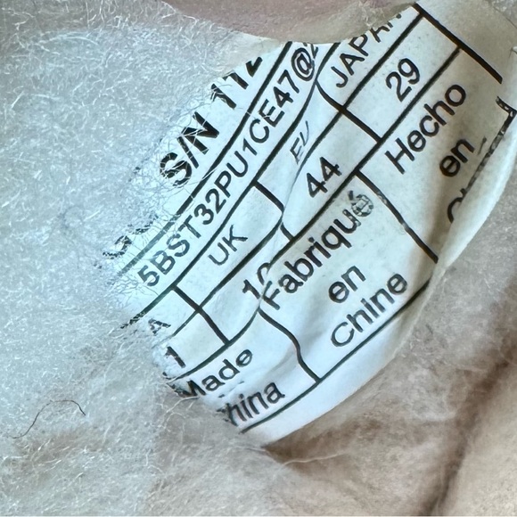 UGG Plush Suede Moccasin Wool Loafers Col: Dry Leaf Mens 11 - Picture 7 of 9